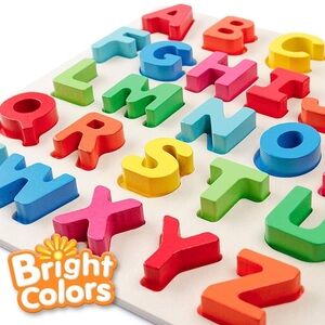 Colorful Alphabet Puzzle for Kids